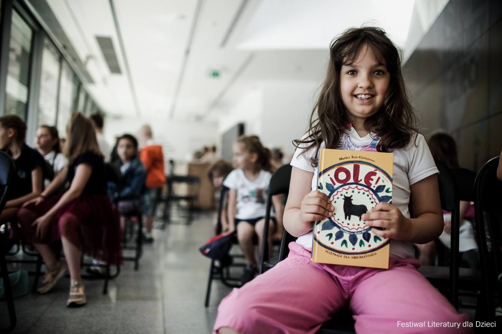 Moja książka Ole!Hiszpania dla dociekliwych podczas Festiwalu Literatury dla Dzieci w Krakowie